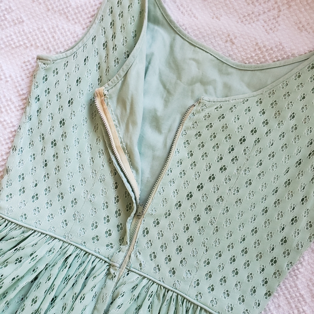 1950s Vintage Dress Jacket Set KerryBrooke by JC Penney's  Atomic Mint - Picture 14 of 15